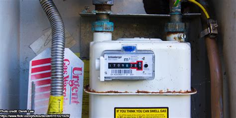 gas meters close together